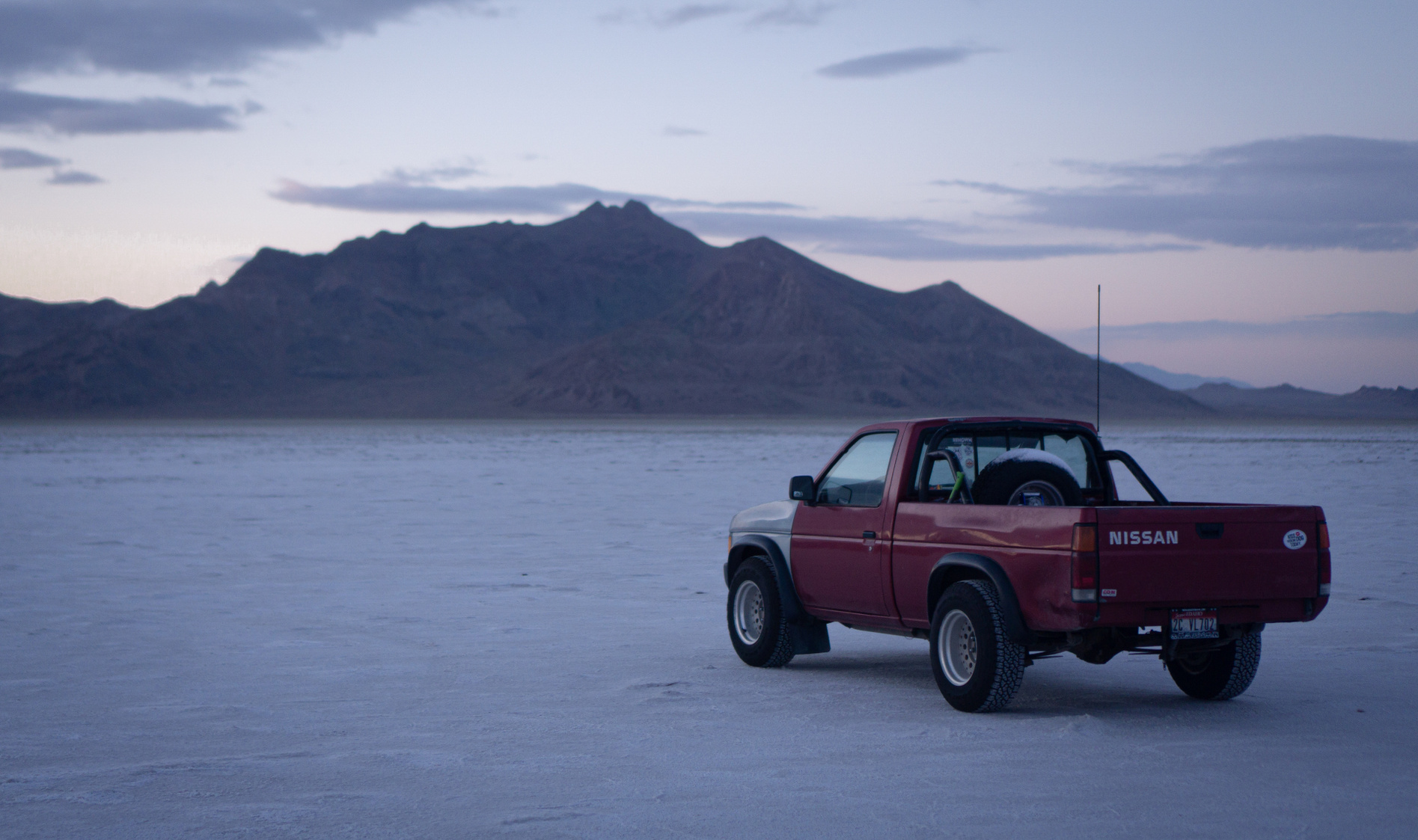 Hardbody in the Salt Flats Hardbody in the Salt Flats