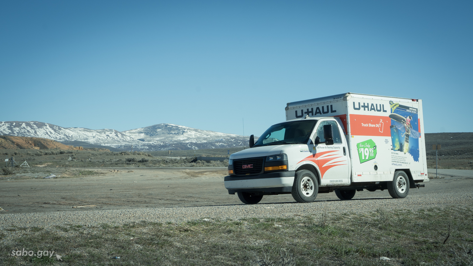 Hauling Through Wyoming